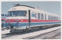 Load image into Gallery viewer, Amtrak ANF Turbo Liner Passenger Train Postcard - TulipStuff
