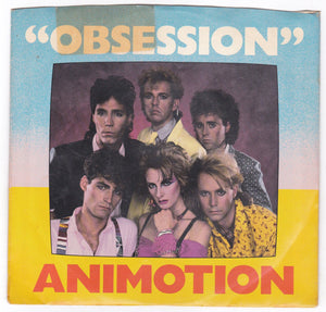 Animotion Obsession 7" 45rpm Vinyl Record Synthpop 1984 - TulipStuff