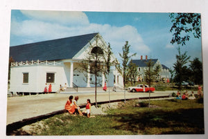 Arundel Opera Theatre & Academy Kennebunkport Maine 1950's Postcard - TulipStuff