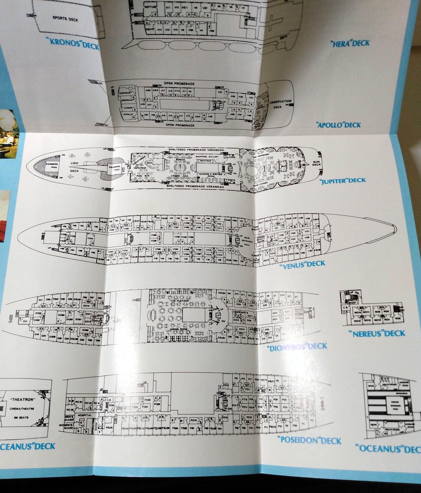 Bahama Cruise Line TTS Atlas 1974-75 Nassau Freeport Cruises Epirotiki - TulipStuff