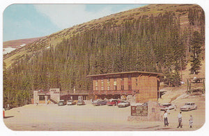 Berthoud Pass Lodge Rocky Mountains Colorado 1950's Postcard - TulipStuff