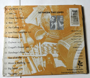 Between The Lines Joseph Brenna Kristin Kunhardt Album CD 1992 - TulipStuff