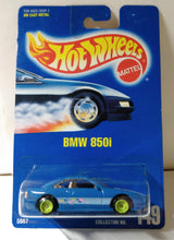 Load image into Gallery viewer, Hot Wheels Collector #149 BMW 850i Luxury Car 1993 liw - TulipStuff
