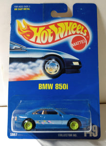 Hot Wheels Collector #149 BMW 850i Luxury Car 1993 liw - TulipStuff