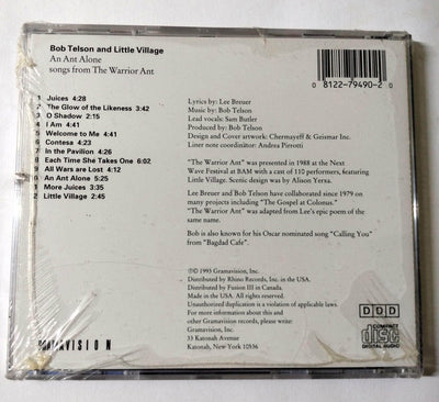 Bob Telson and Little Village An Ant Alone Jazz Album CD 1993 - TulipStuff