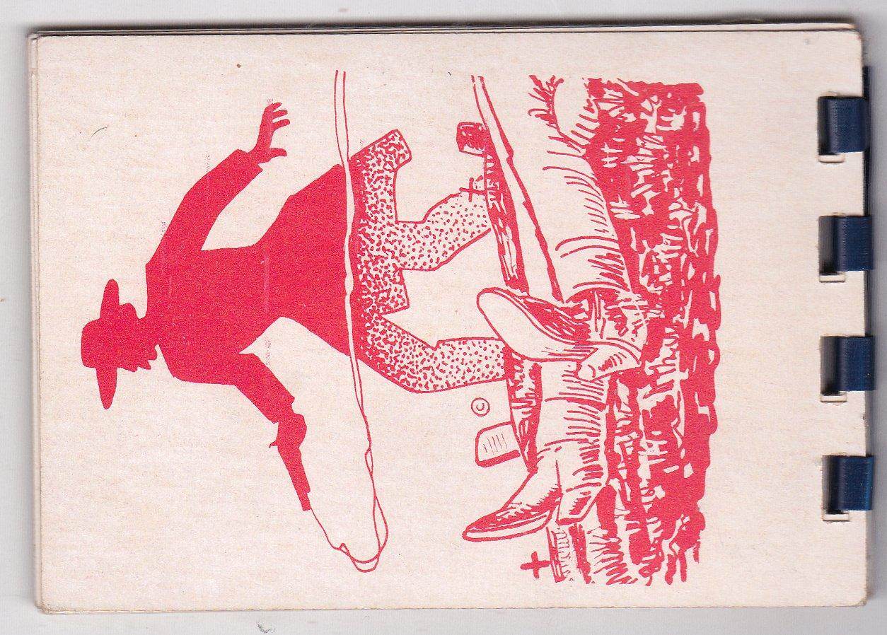 Boot Hill Dodge City Kansas 1950's 10 View Souvenir Photo Folder - TulipStuff