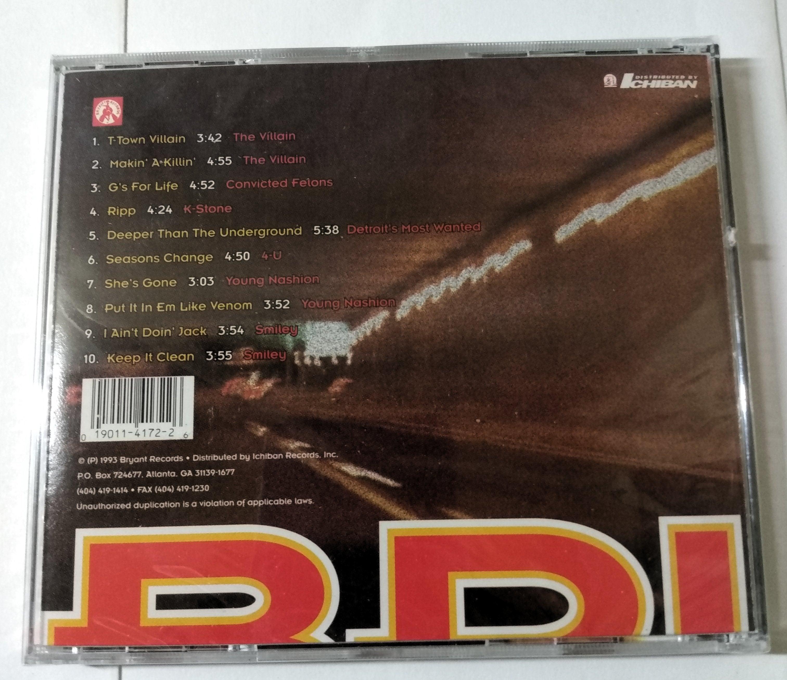 BPI Movie Soundtrack Gangsta Rap Album CD Bryant 1993 – TulipStuff