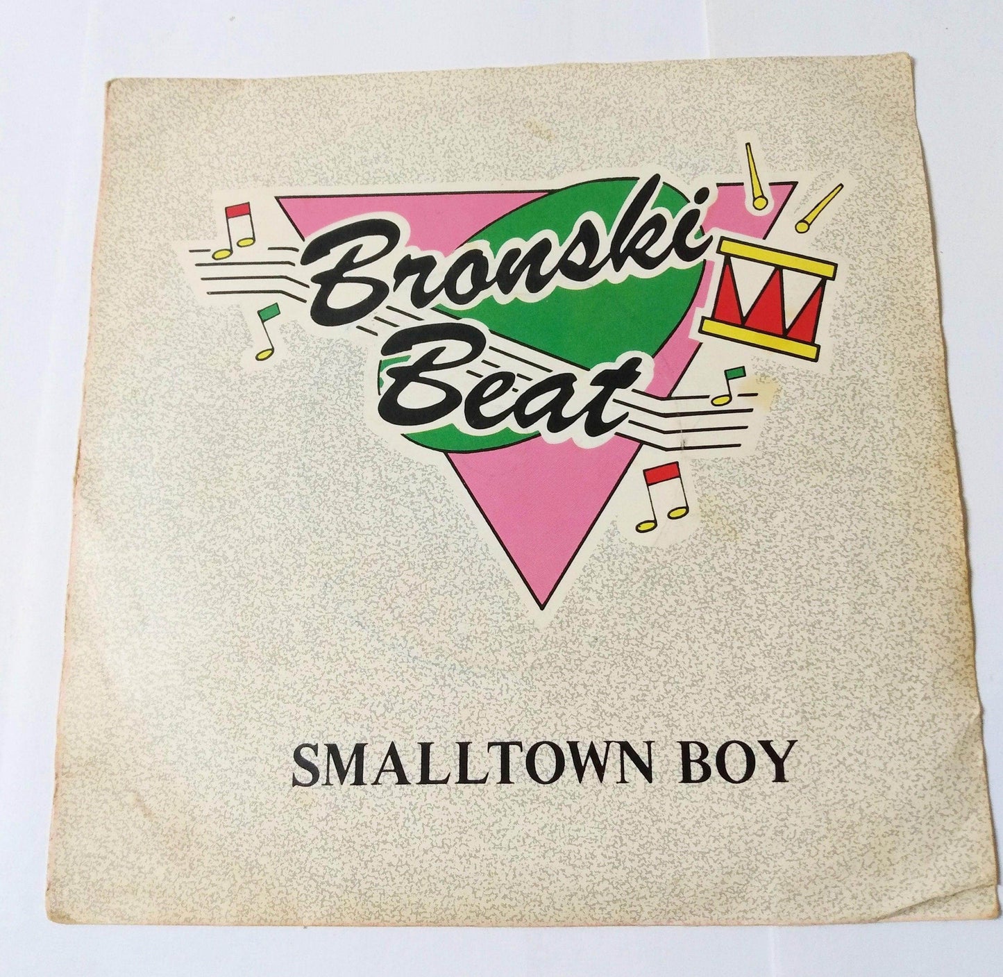 Bronski Beat Smalltown Boy 7" Vinyl Synthpop Forbidden Fruit BITE 1 1984 - TulipStuff