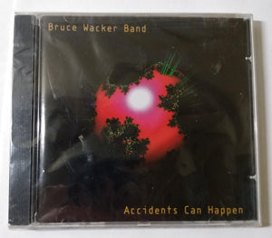 Bruce Wacker Band Accidents Can Happen Rock Album CD 1998 - TulipStuff