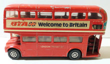 Load image into Gallery viewer, Corgi Toys 469 BTA Welcome to Britain London Transport Routemaster Bus - TulipStuff

