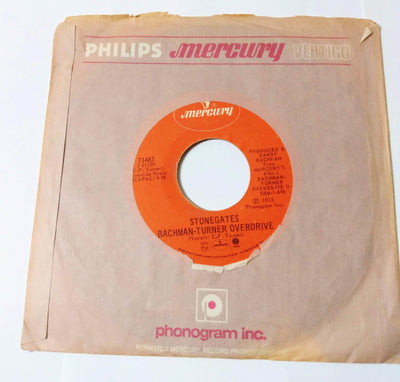 Bachman Turner Overdrive Takin' Care Of Business 7" Vinyl Mercury 1973 - TulipStuff