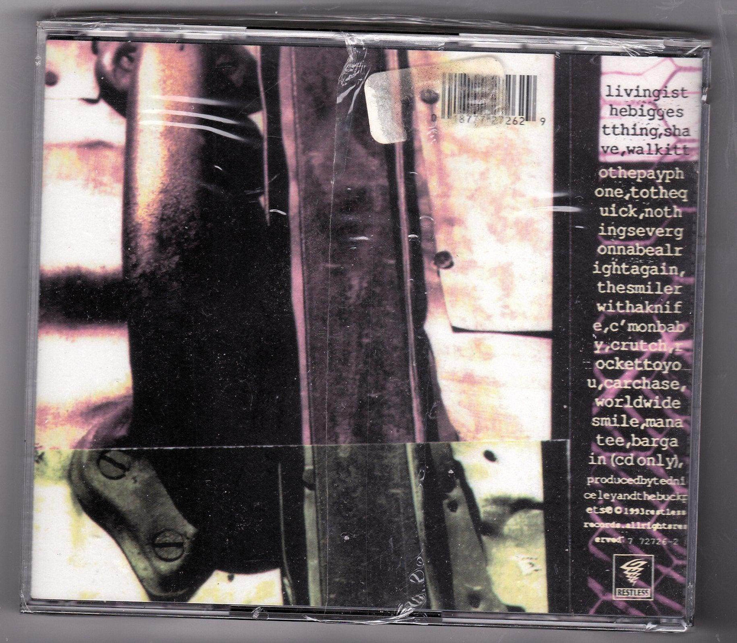 The Buck Pets To The Quick Alternative Rock Album CD Restless 1993 - TulipStuff