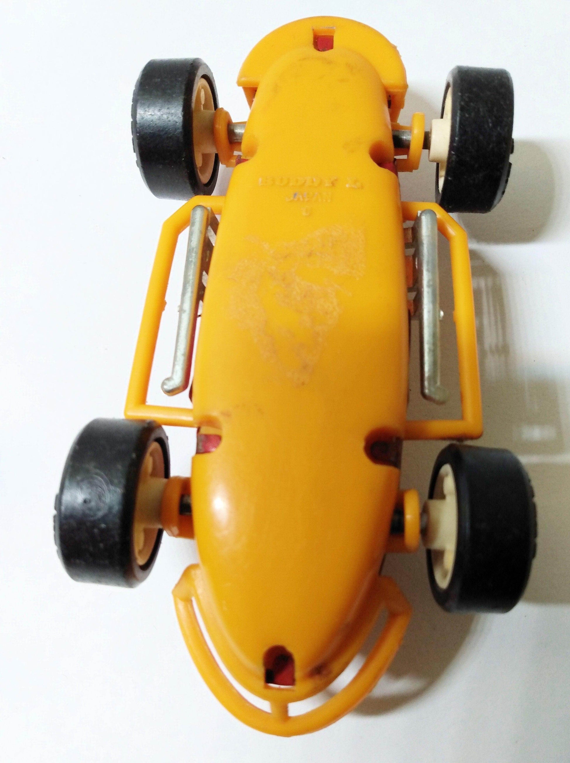 Buddy L Zip Wheel Sprint Racer #5 Plastic Race Car Japan 1979 - TulipStuff