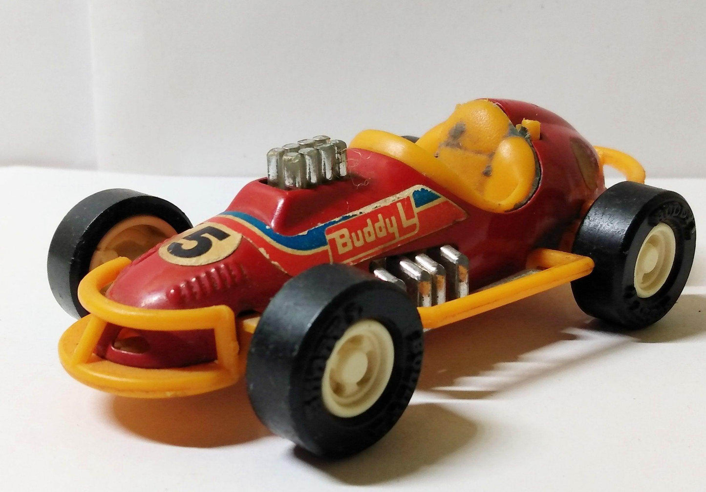Buddy L Zip Wheel Sprint Racer #5 Plastic Race Car Japan 1979 - TulipStuff