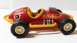 Buddy L Zip Wheel Sprint Racer #5 Plastic Race Car Japan 1979 - TulipStuff