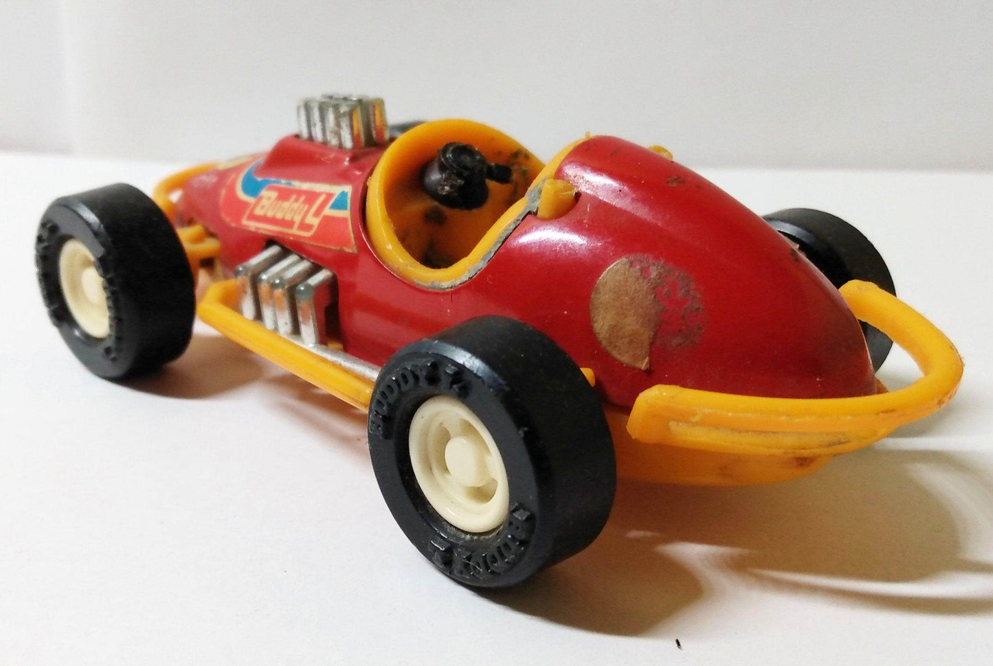 Buddy L Zip Wheel Sprint Racer #5 Plastic Race Car Japan 1979 - TulipStuff