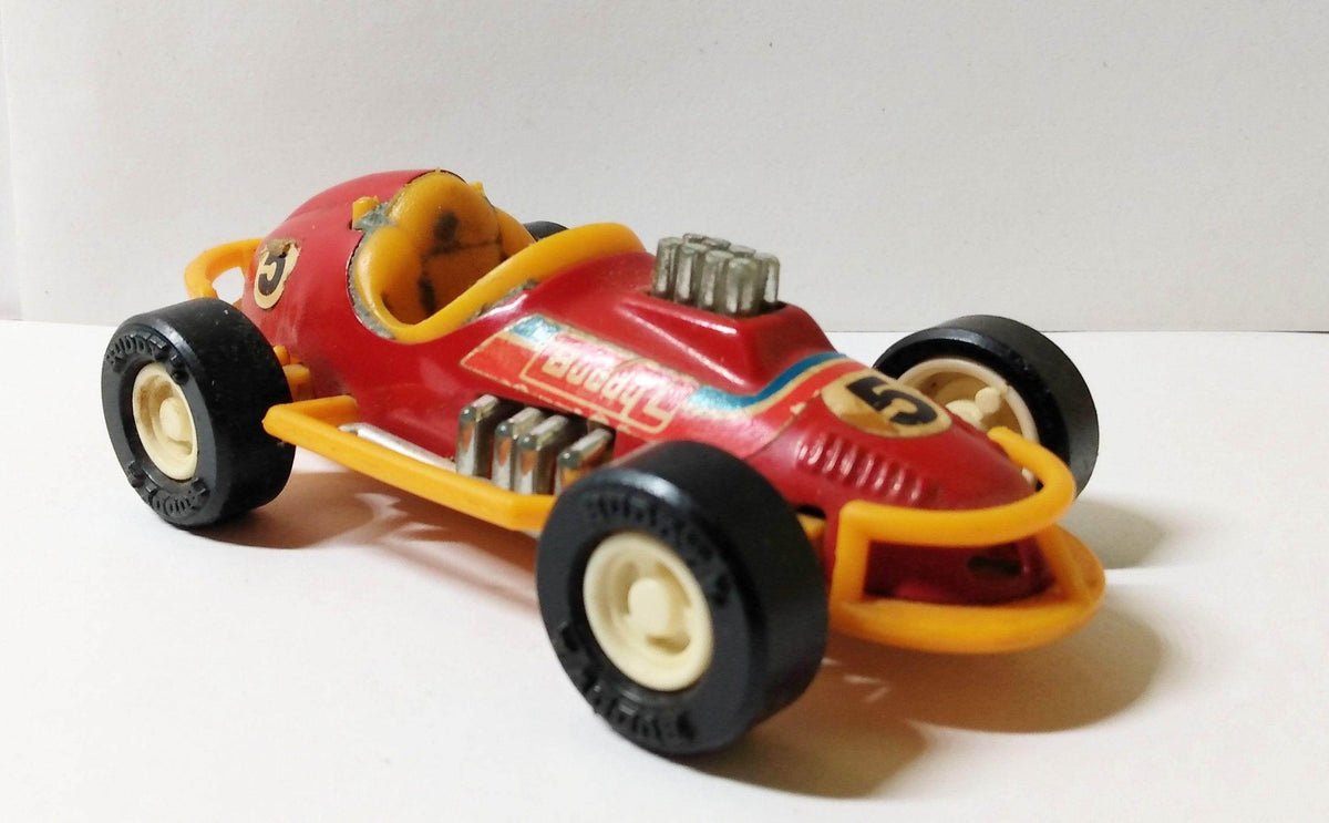 Buddy L Zip Wheel Sprint Racer #5 Plastic Race Car Japan 1979 – TulipStuff