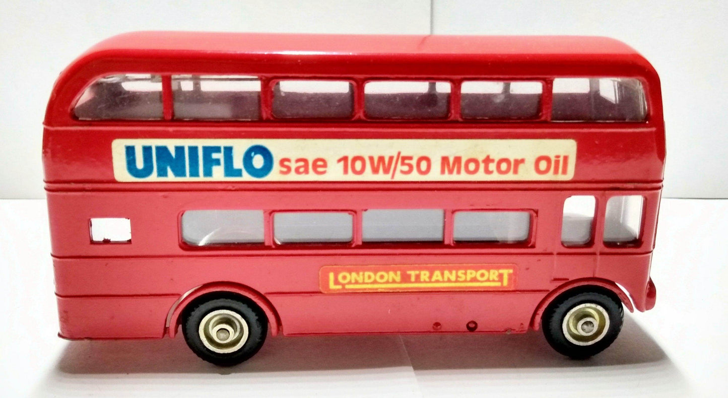Budgie Toys 236 Uniflo London Transport AEC Routemaster Bus 1970's MIB - TulipStuff