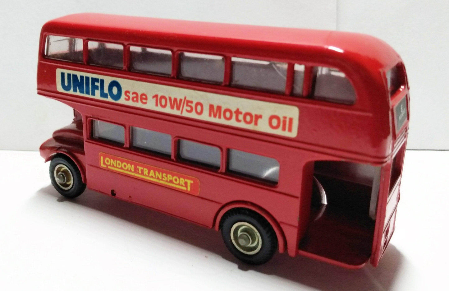 Budgie Toys 236 Uniflo London Transport AEC Routemaster Bus 1970's MIB - TulipStuff
