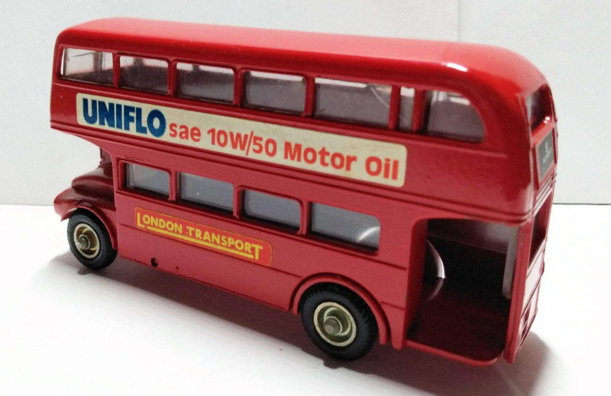 Budgie Toys 236 Uniflo London Transport AEC Routemaster Bus 1970's MIB - TulipStuff