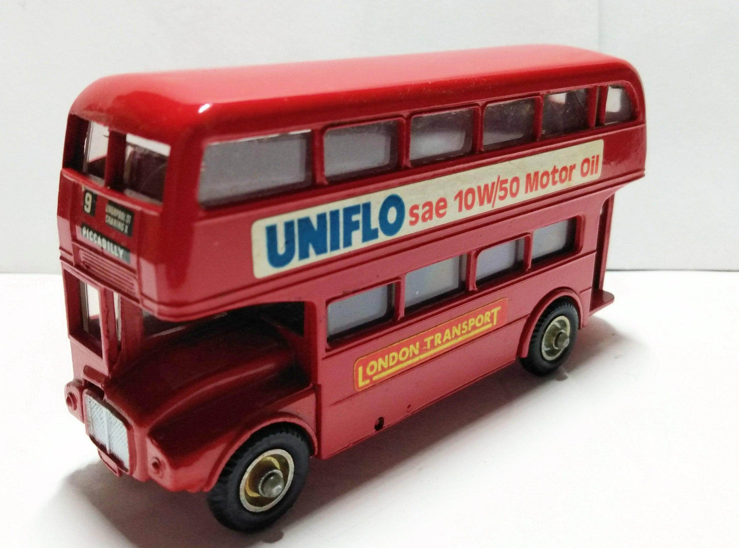 Budgie Toys 236 Uniflo London Transport AEC Routemaster Bus 1970's MIB - TulipStuff