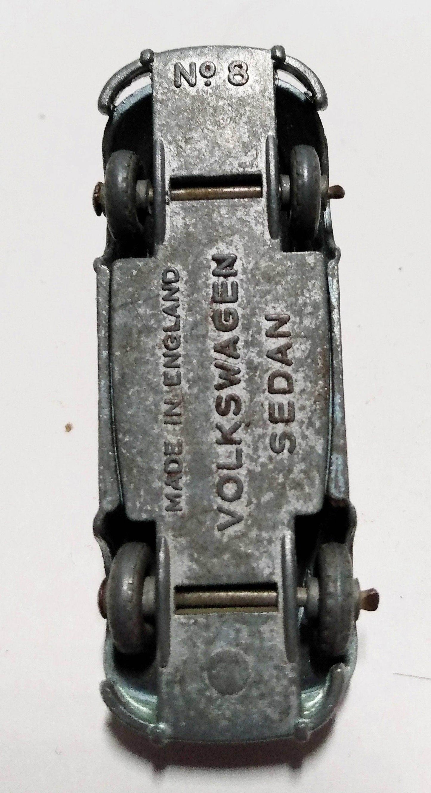 Budgie Toys no. 8 Volkswagen 1200 Saloon VW Beetle England 1956 - TulipStuff