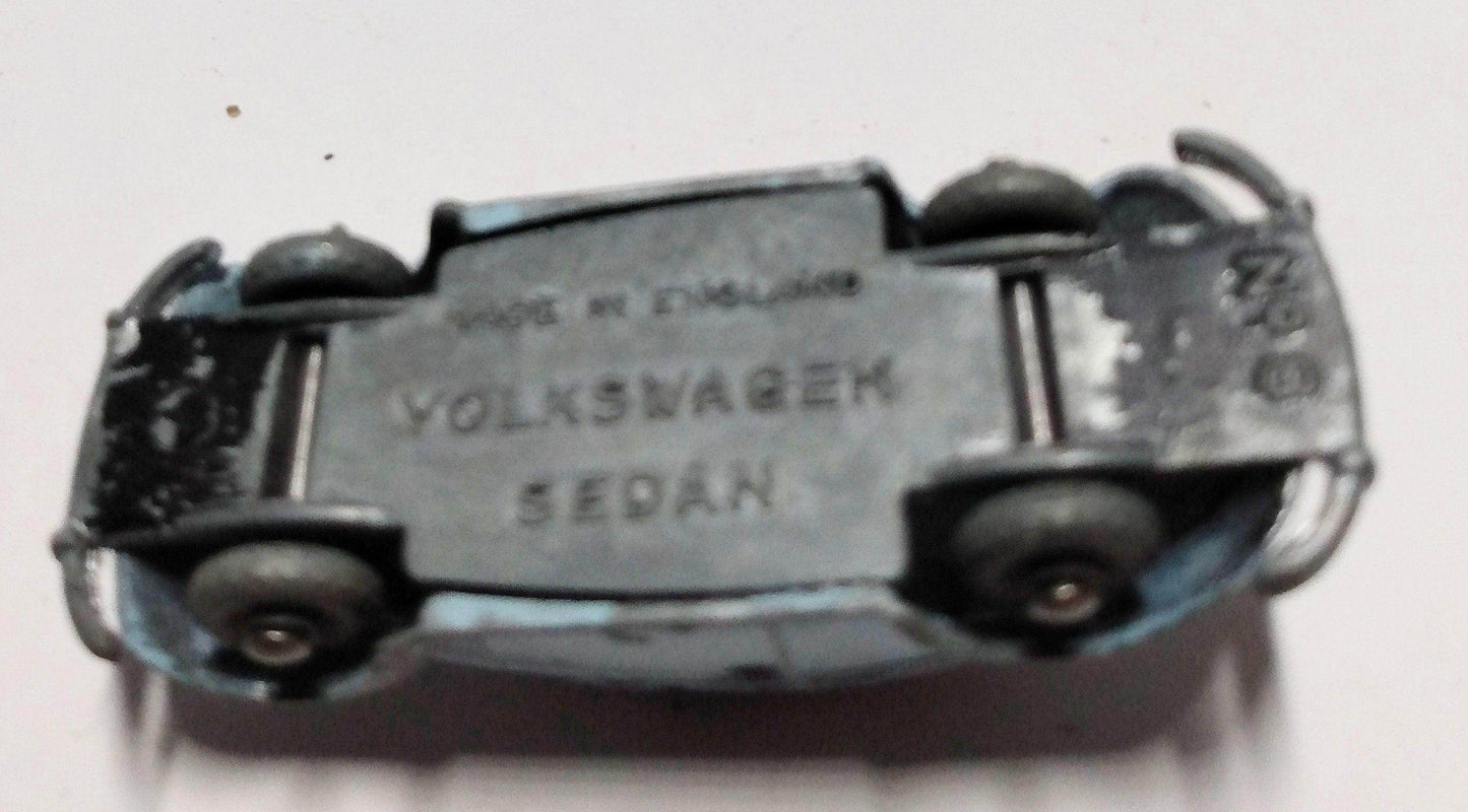 Budgie Toys no. 8 Volkswagen 1200 Sedan VW Bug England 1956 - TulipStuff
