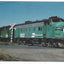 Burlington Northern EMD F7 Covered Wagons Locomotive Postcard - TulipStuff
