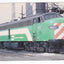 Burlington Northern EMD E-Unit Passenger Train Locomotive Chicago 1974 - TulipStuff
