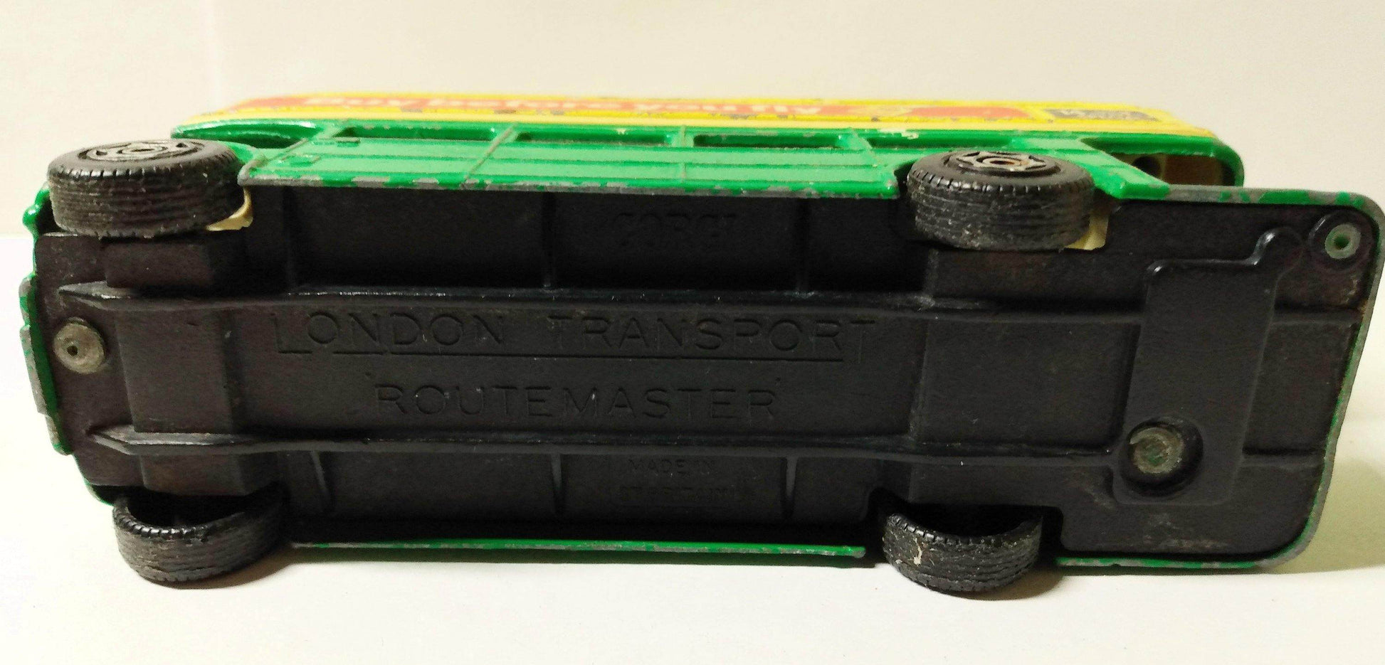 Corgi Toys 469 Buy Before You Fly London Transport Routemaster Bus - TulipStuff