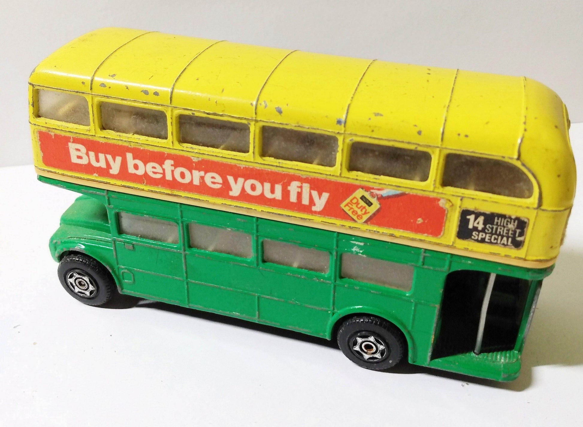 Corgi Toys 469 Buy Before You Fly London Transport Routemaster Bus - TulipStuff