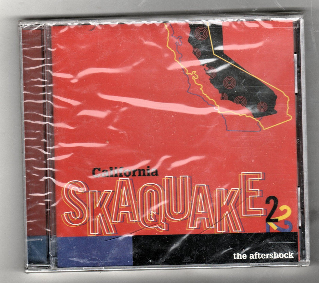 California Skaquake 2 The Aftershock Compilation CD Moon Ska 1996 - TulipStuff