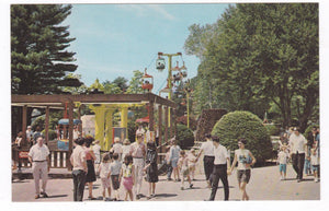 Canobie Park Salem New Hampshire Amusement Park Arcade 1970's Postcard - TulipStuff