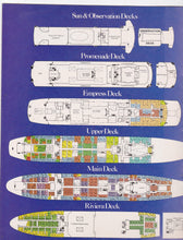 Load image into Gallery viewer, Carnival Cruise Lines Mardi Gras Carnivale Fun Ships 1978 Brochure - TulipStuff
