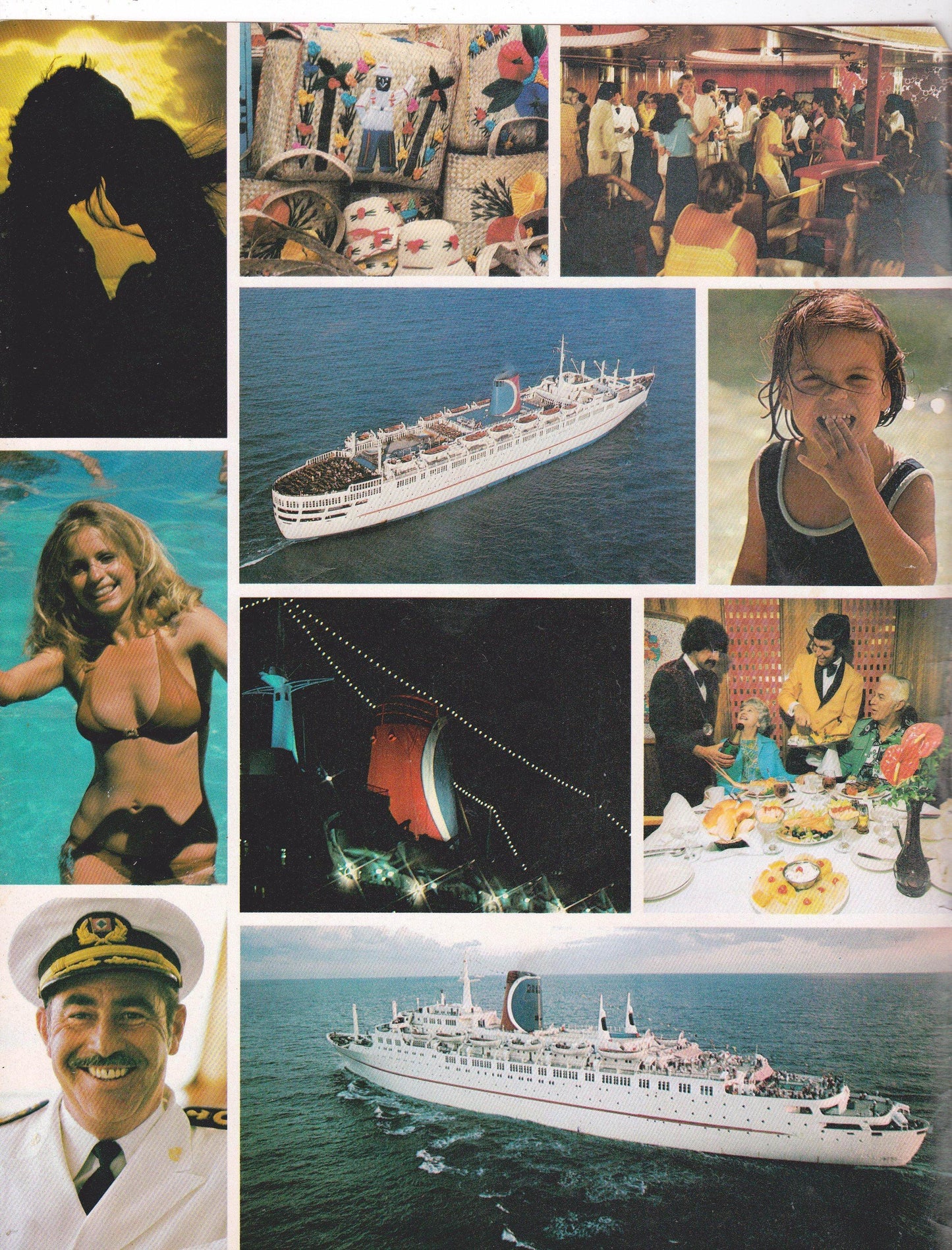 Carnival Cruise Lines Mardi Gras Carnivale Fun Ships 1978 Brochure - TulipStuff