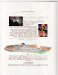 Carras Cruises mts Daphne 1975-76 Mexico Jamaica Cruise Brochure - TulipStuff