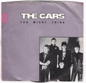The Cars You Might Think 7" 45rpm Vinyl Record Elektra 1984 - TulipStuff