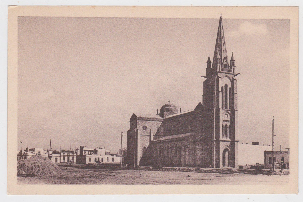 Casablanca Morocco Sainte Marguerite L'Eglise des Roches Noires 1930's - TulipStuff