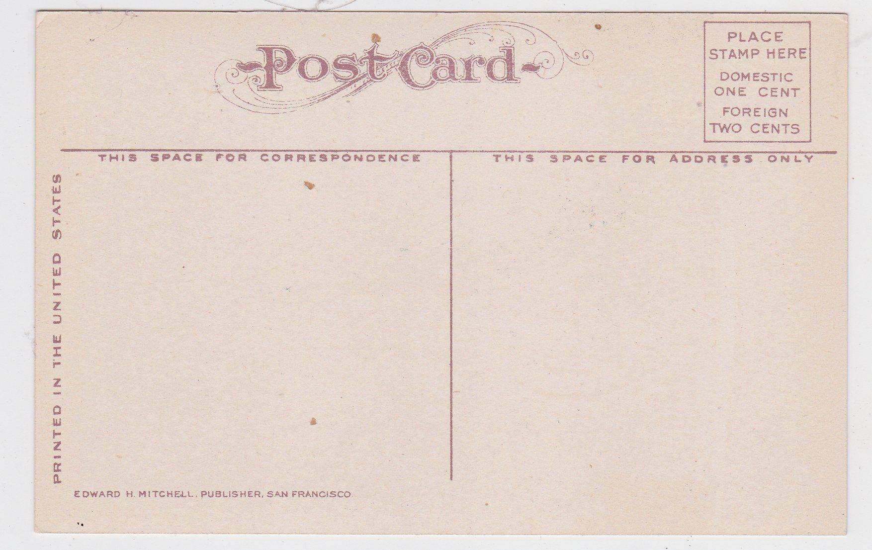 Catholic Church Ogden Utah 1910's Antique Postcard - TulipStuff