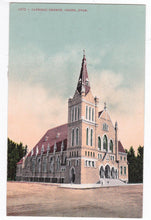Load image into Gallery viewer, Catholic Church Ogden Utah 1910&#39;s Antique Postcard - TulipStuff
