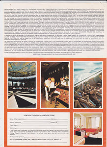 Chandris Lines TSS Fiorita 1976-77 Air/Sea Italy Aegean Cruise Brochure - TulipStuff