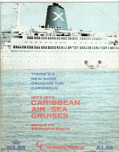 Chandris Cruises tss Regina Magna 1973-74 Caribbean Cruise Brochure - TulipStuff