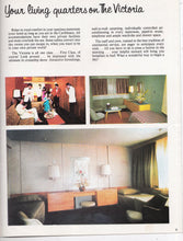 Load image into Gallery viewer, Chandris Cruises The Victoria 1978/79 Caribbean Cruises Brochure - TulipStuff
