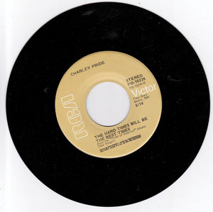 Charley Pride I Ain't All Bad 7" Vinyl Record PB-10236 1975 - TulipStuff