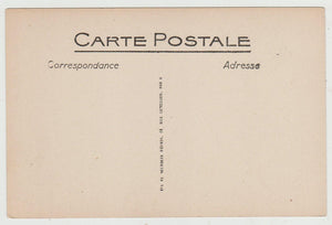 La Maison du Saumon Salmon House Chartres France 1912 Postcard - TulipStuff