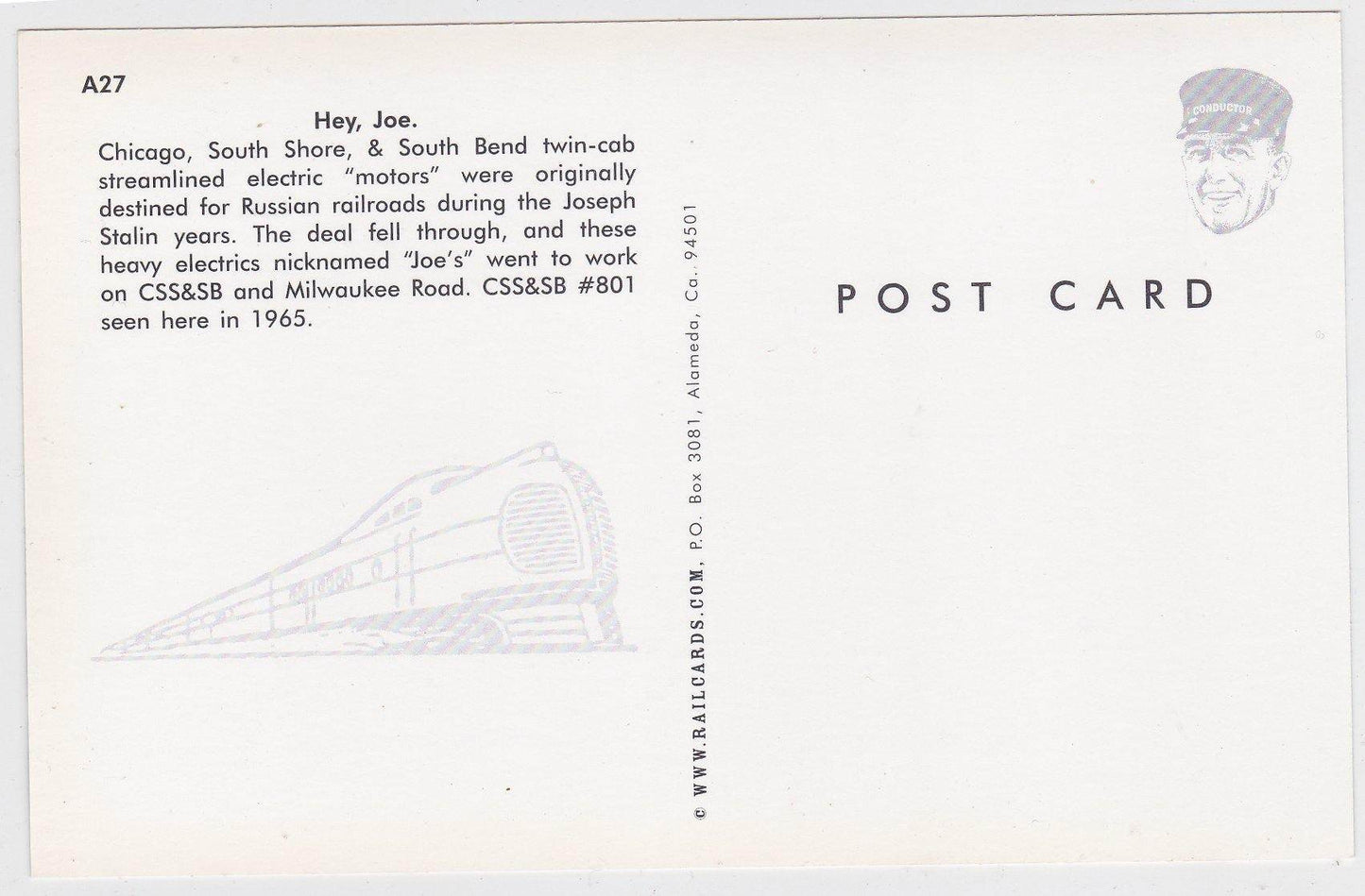 Chicago South Shore and South Bend Twin-Cab Electric Joes in 1965 - TulipStuff