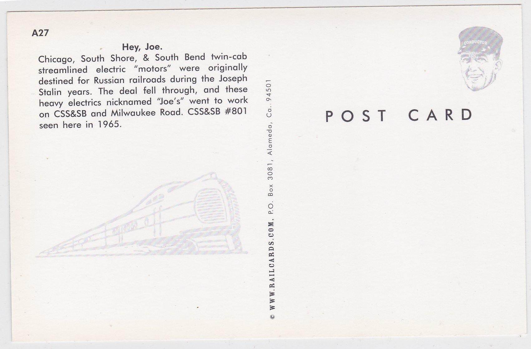 Chicago South Shore and South Bend Twin-Cab Electric Joes in 1965 - TulipStuff