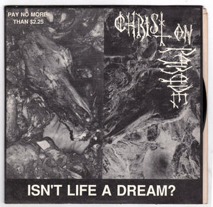 Christ On Parade Isn't Life A Dream 7" EP Vinyl Record 1986 - TulipStuff
