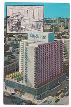 Load image into Gallery viewer, Loew&#39;s City Squire Motor Inn Broadway 51st 52nd New York City Postcard - TulipStuff
