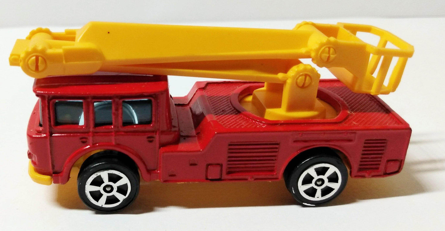 Corgi Juniors 29-D ERF Simon Snorkel Fire Truck Made in Great Britain 1974 - TulipStuff